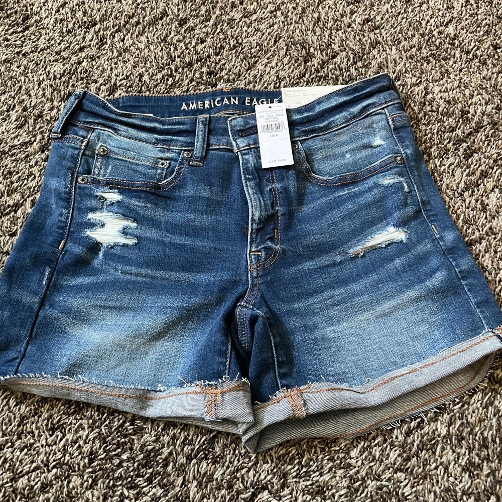 AMERICAN EAGLE Super stretch midi short